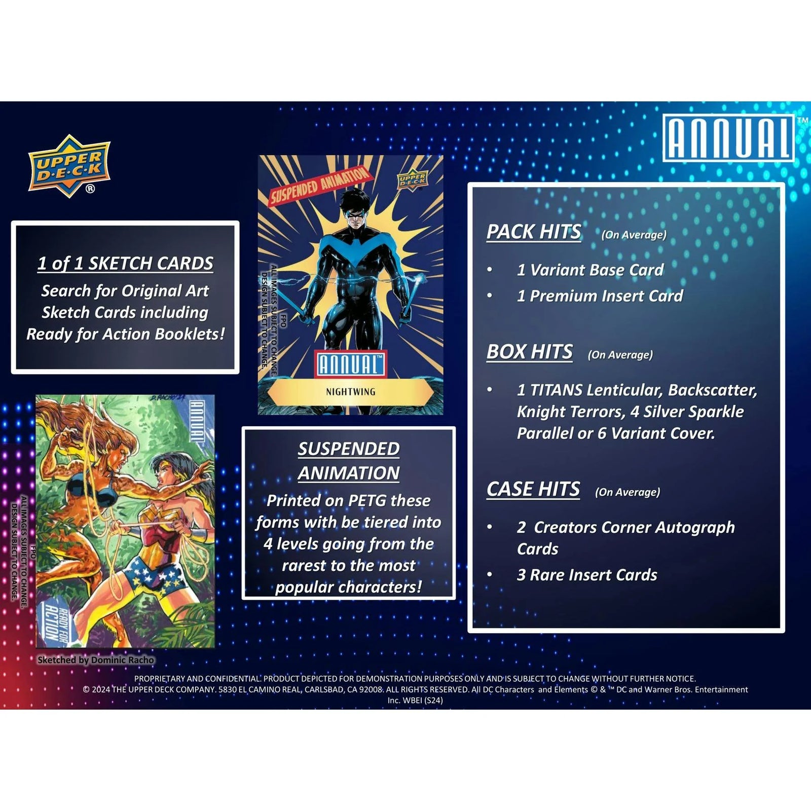 DRAFT - 2023/24 Upper Deck DC Annual Hobby Box | dacardworld:BV0K0NAOCB