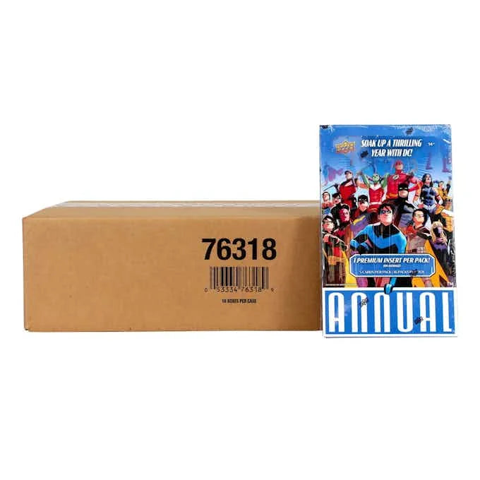DRAFT - 2023/24 Upper Deck DC Annual Hobby 16-Box Case