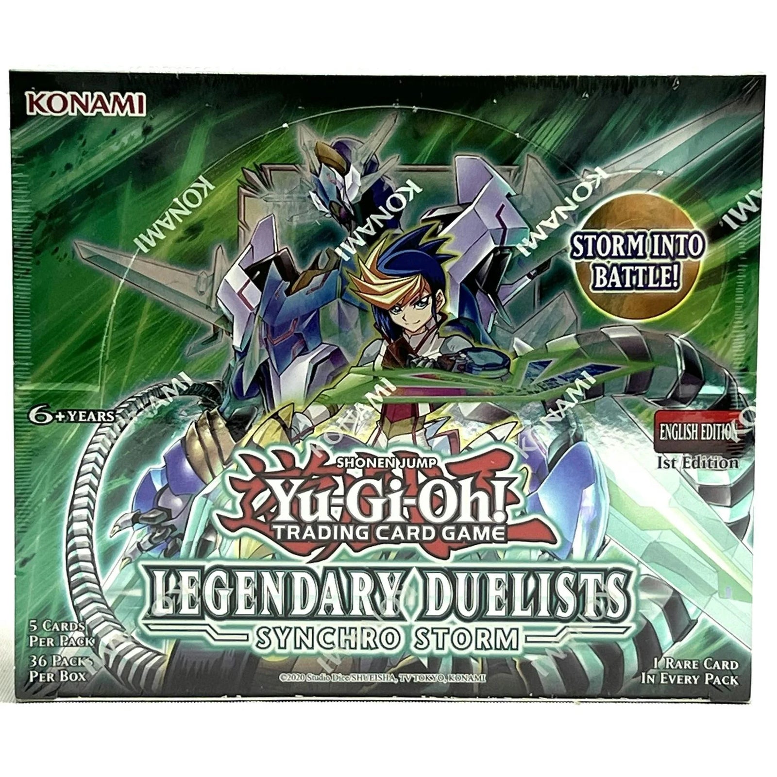 DRAFT - Yu-Gi-Oh Legendary Duelists: Synchro Storm Booster Box | Sealed