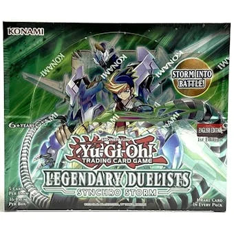 DRAFT - Yu-Gi-Oh Legendary Duelists: Synchro Storm Booster Box | Sealed