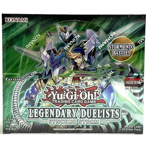 DRAFT - Yu-Gi-Oh Legendary Duelists: Synchro Storm Booster Box | Sealed