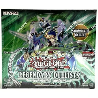 DRAFT - Yu-Gi-Oh Legendary Duelists: Synchro Storm Booster Box | Sealed
