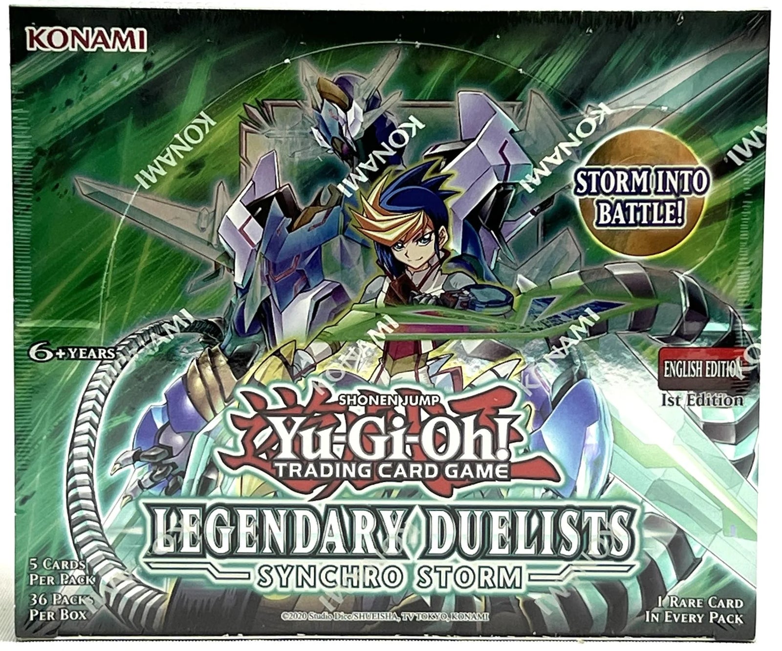 DRAFT - Yu-Gi-Oh Legendary Duelists: Synchro Storm Booster Box | Sealed