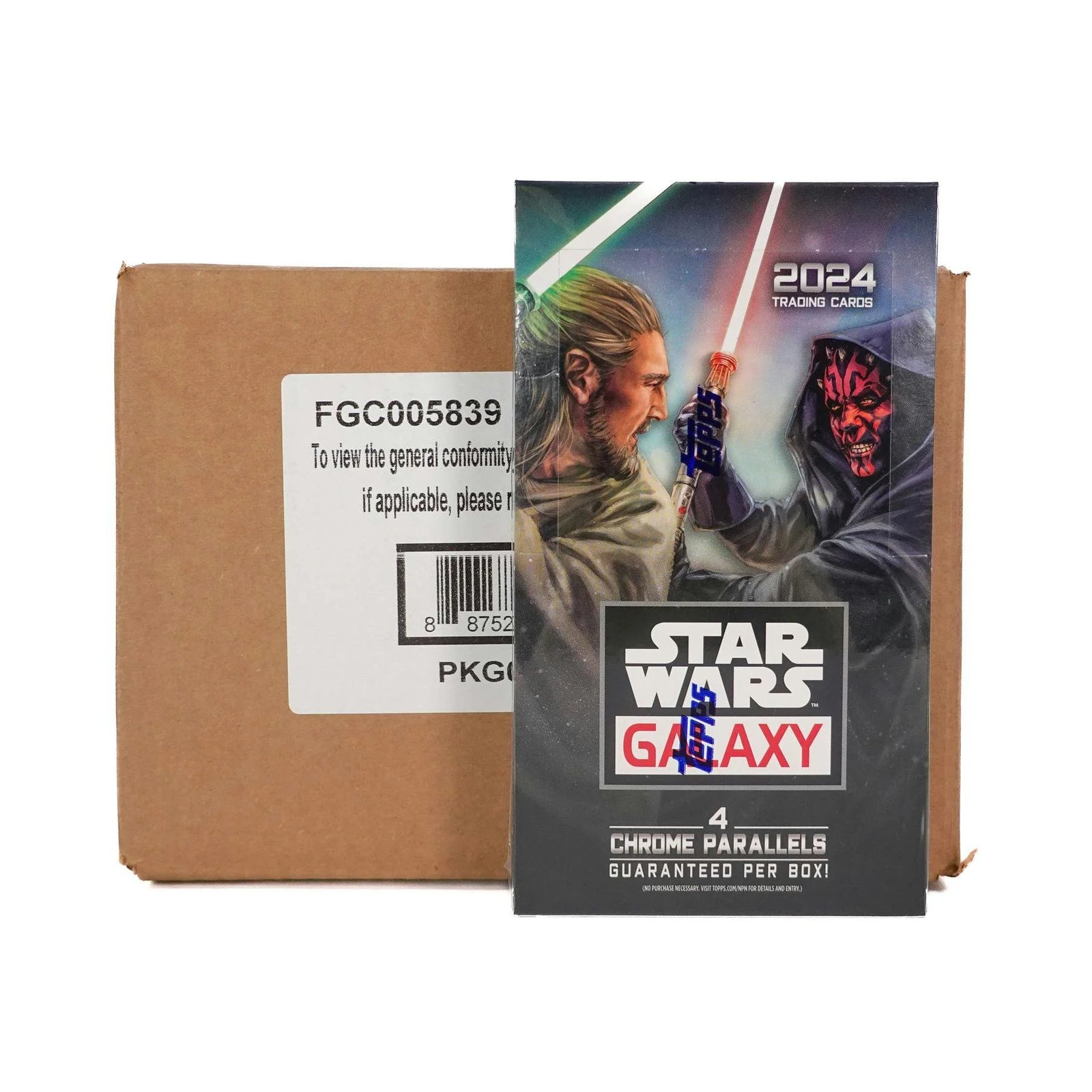 DRAFT - 2024 Topps Star Wars Chrome Galaxy Hobby 12-Box Case