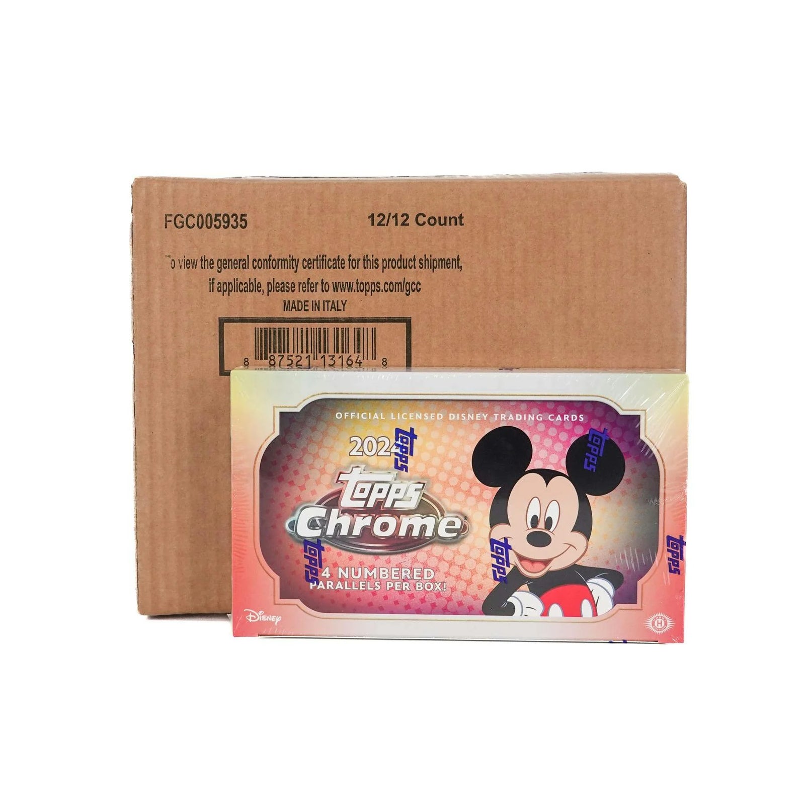 DRAFT - 2024 Topps Disney Chrome Hobby 12-Box Case