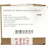 Pokemon Sword & Shield Chilling Reign Booster Case | 6 Boxes (Ships Sealed Only)