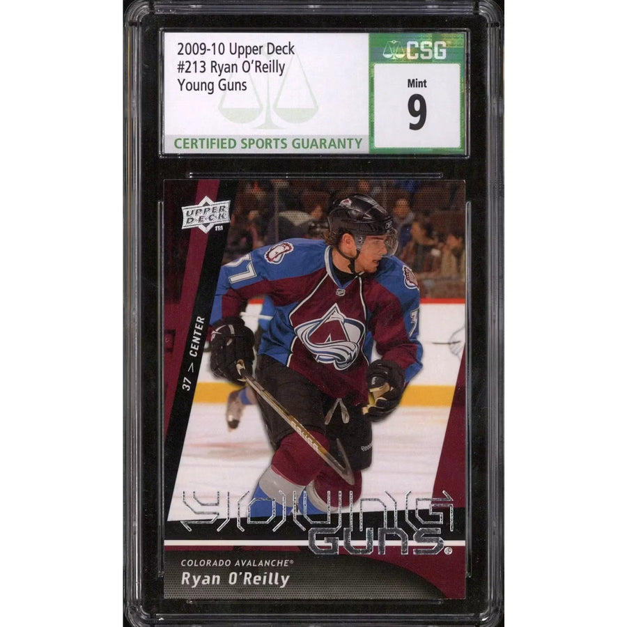 2009-10 Upper Deck Young Gun Ryan O'Reilly CSG 9 card #213
