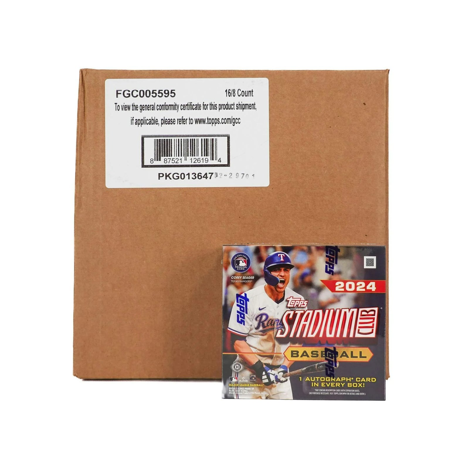 DRAFT - New 2024 Topps Stadium Club Baseball Compact 16-Box Case