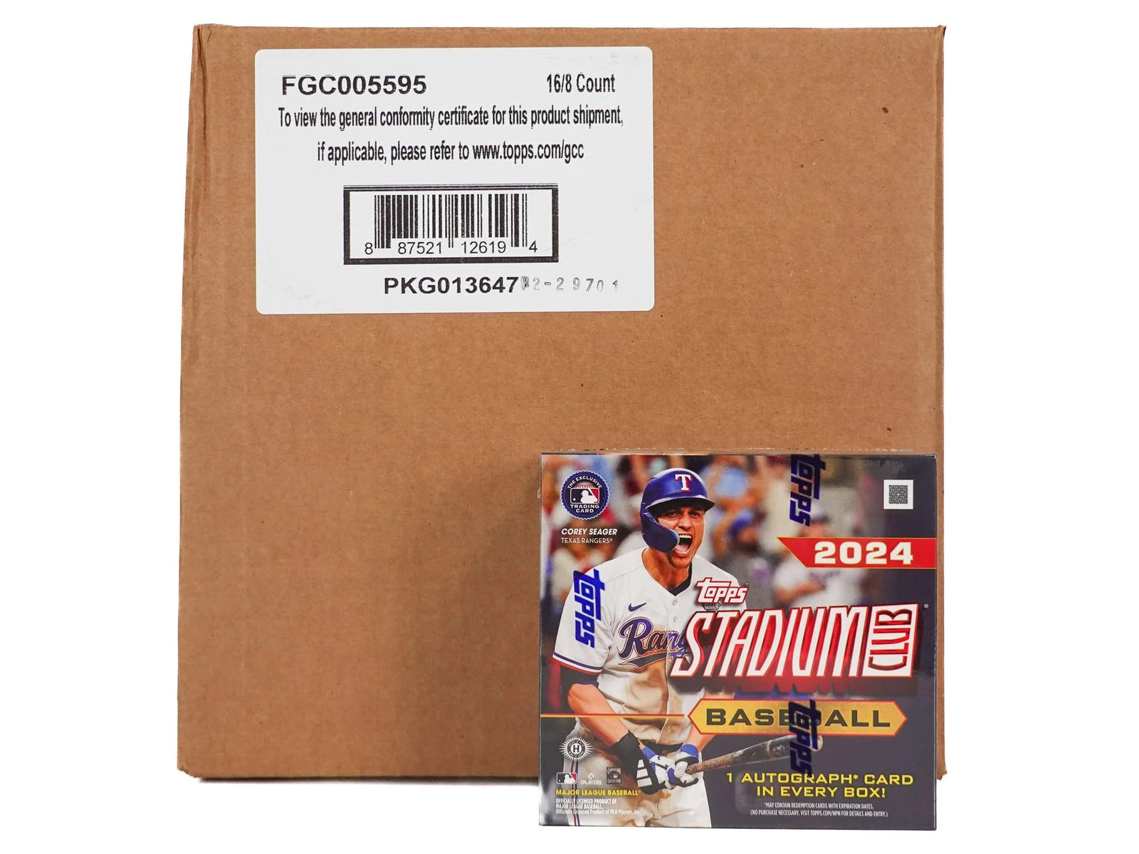 DRAFT - New 2024 Topps Stadium Club Baseball Compact 16-Box Case