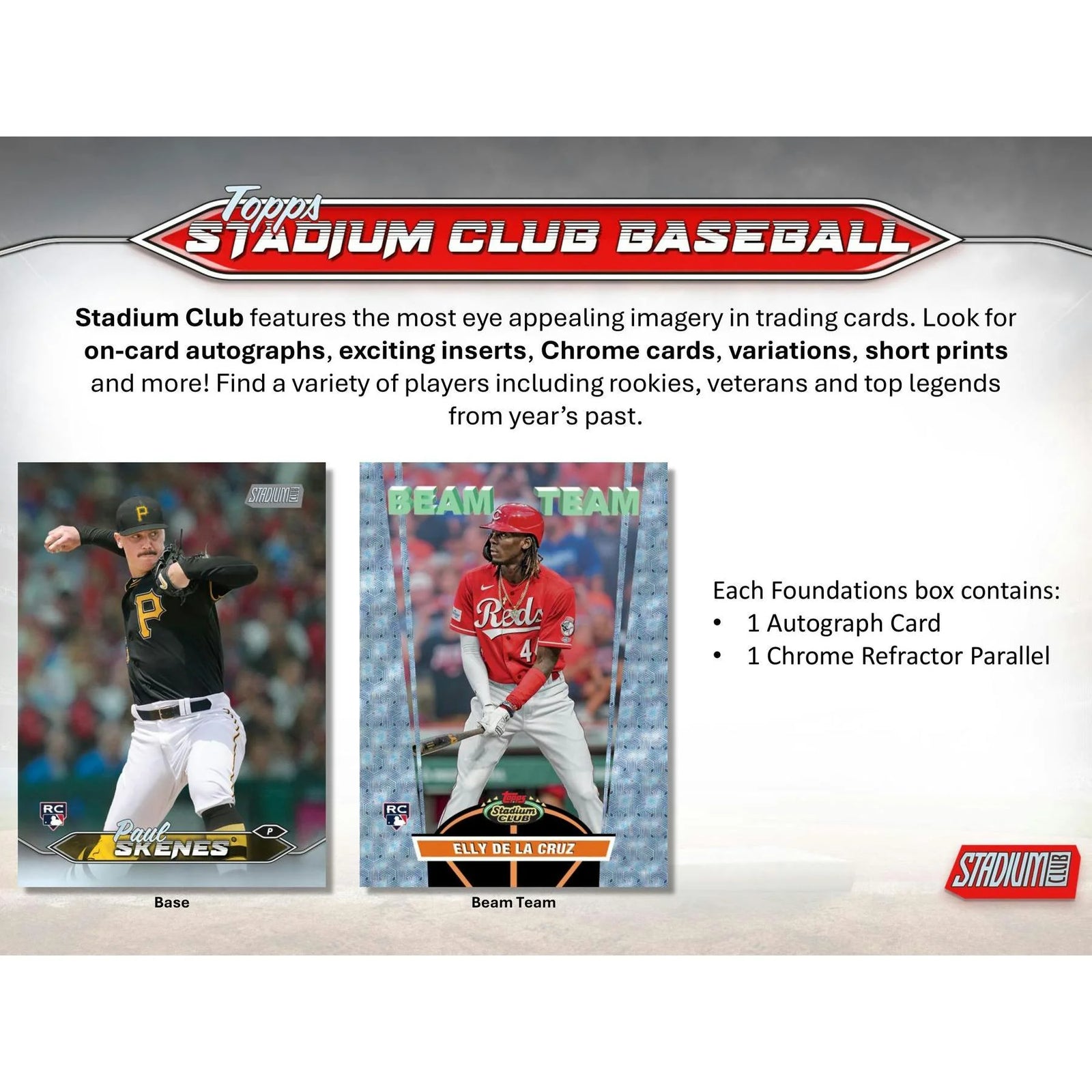 DRAFT - New 2024 Topps Stadium Club Baseball Compact 16-Box Case