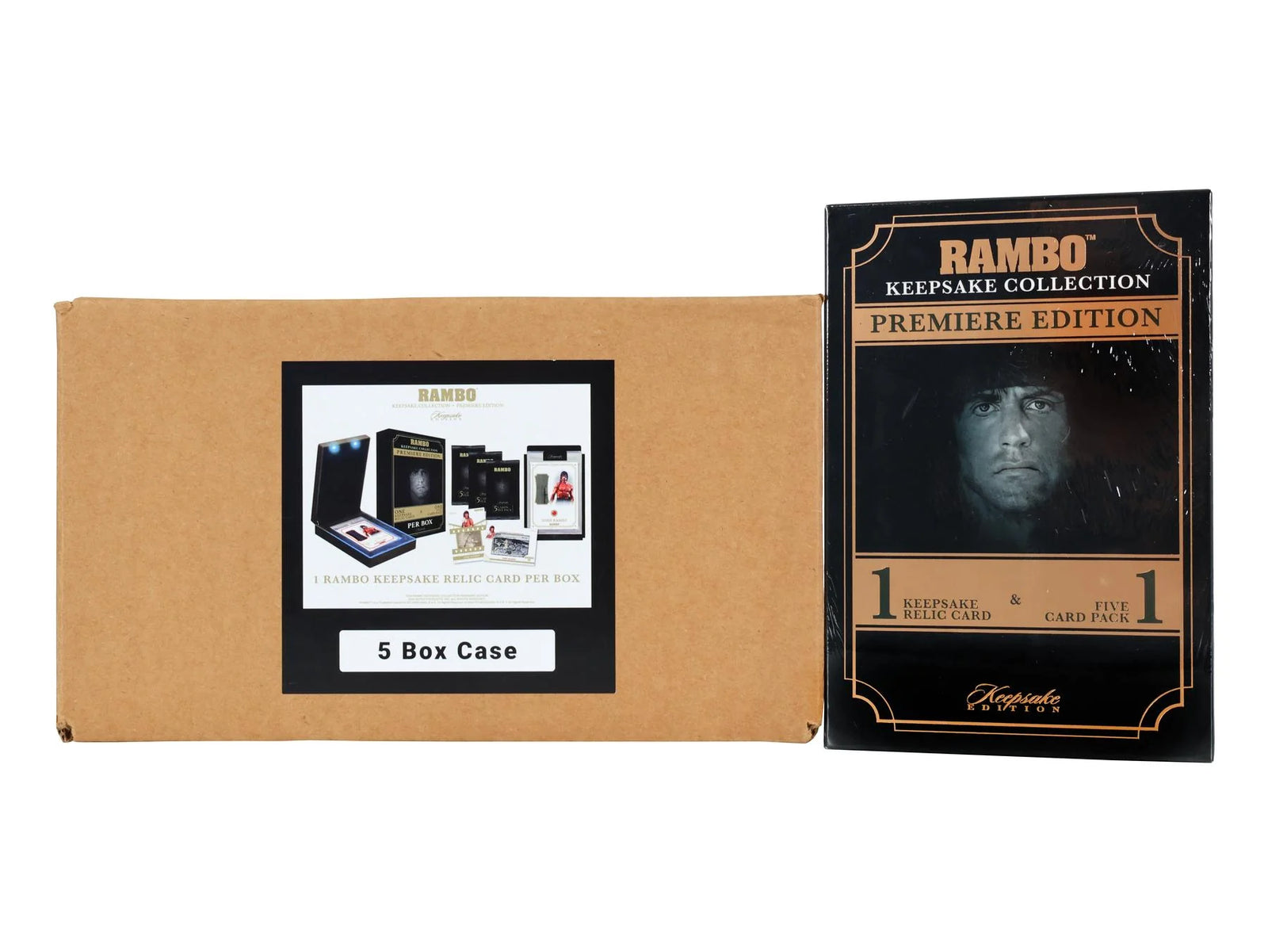 DRAFT - Keepsake Rambo Collection Premiere Edition Hobby 5-Box Case
