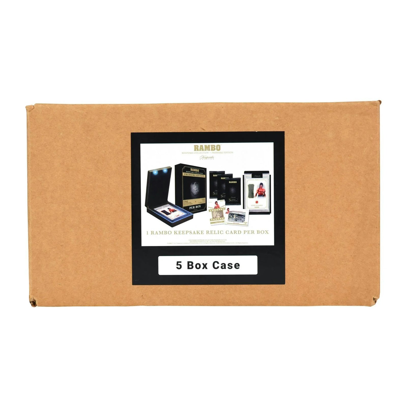 DRAFT - Keepsake Rambo Collection Premiere Edition Hobby 5-Box Case