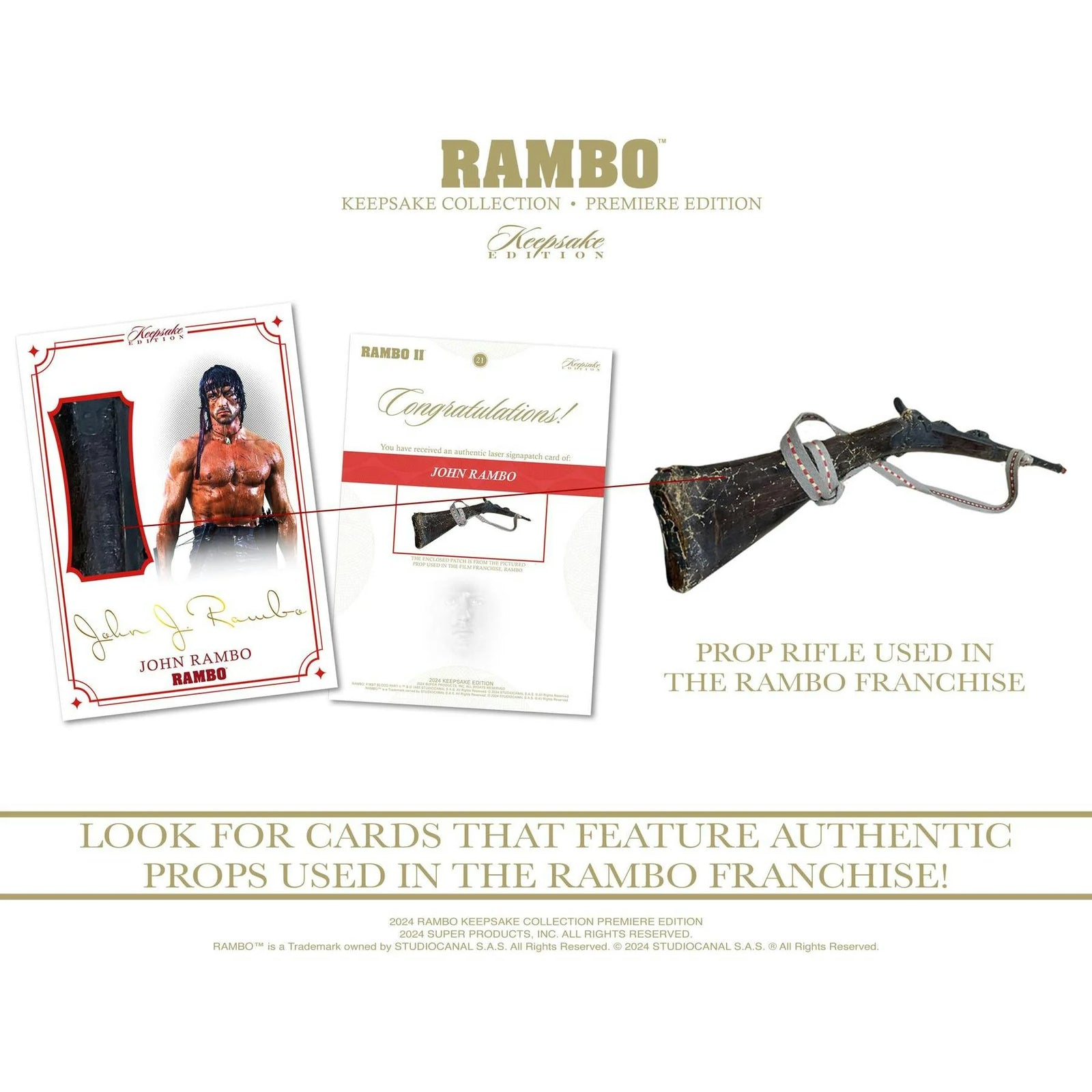 DRAFT - Keepsake Rambo Collection Premiere Edition Hobby 5-Box Case