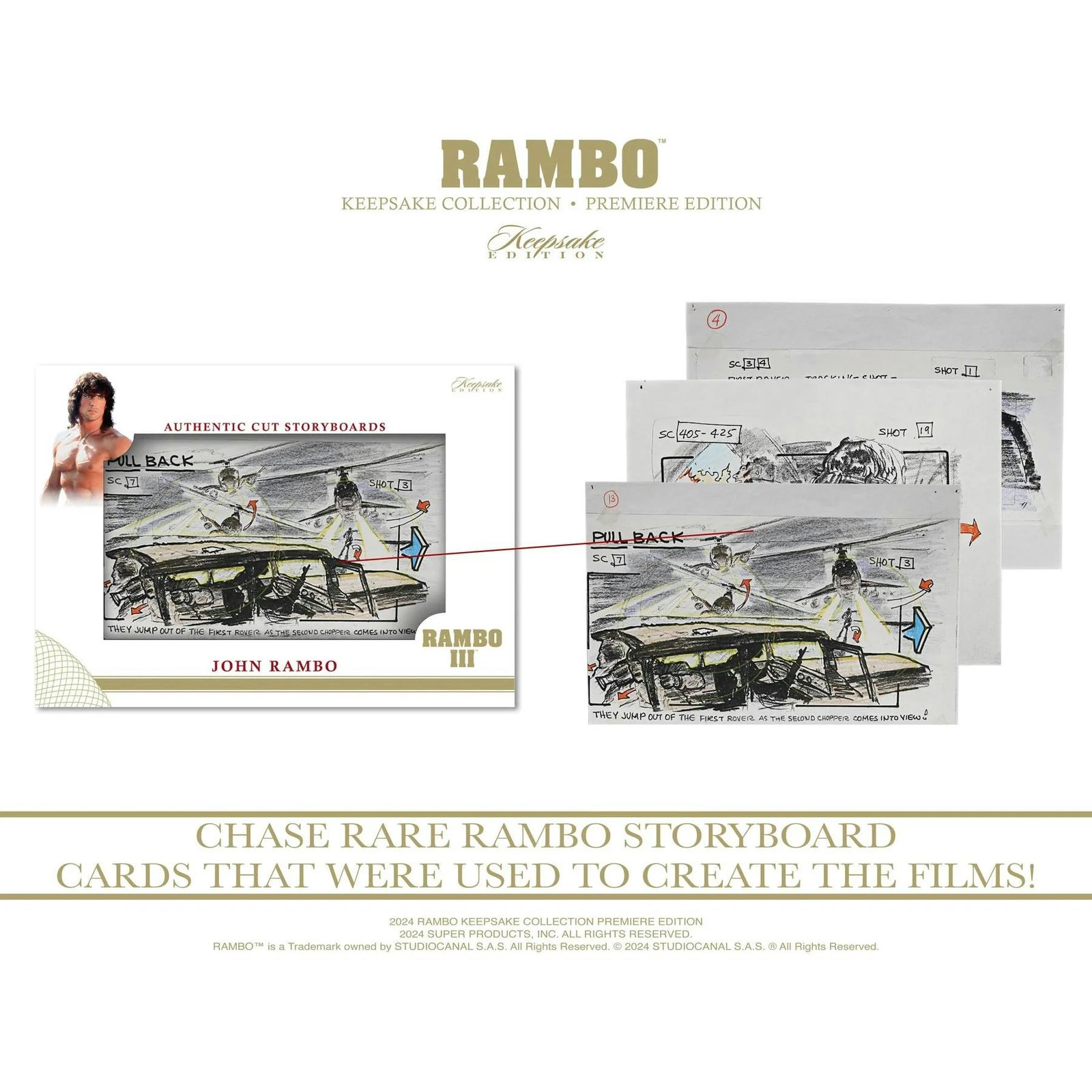 DRAFT - Keepsake Rambo Collection Premiere Edition Hobby 5-Box Case