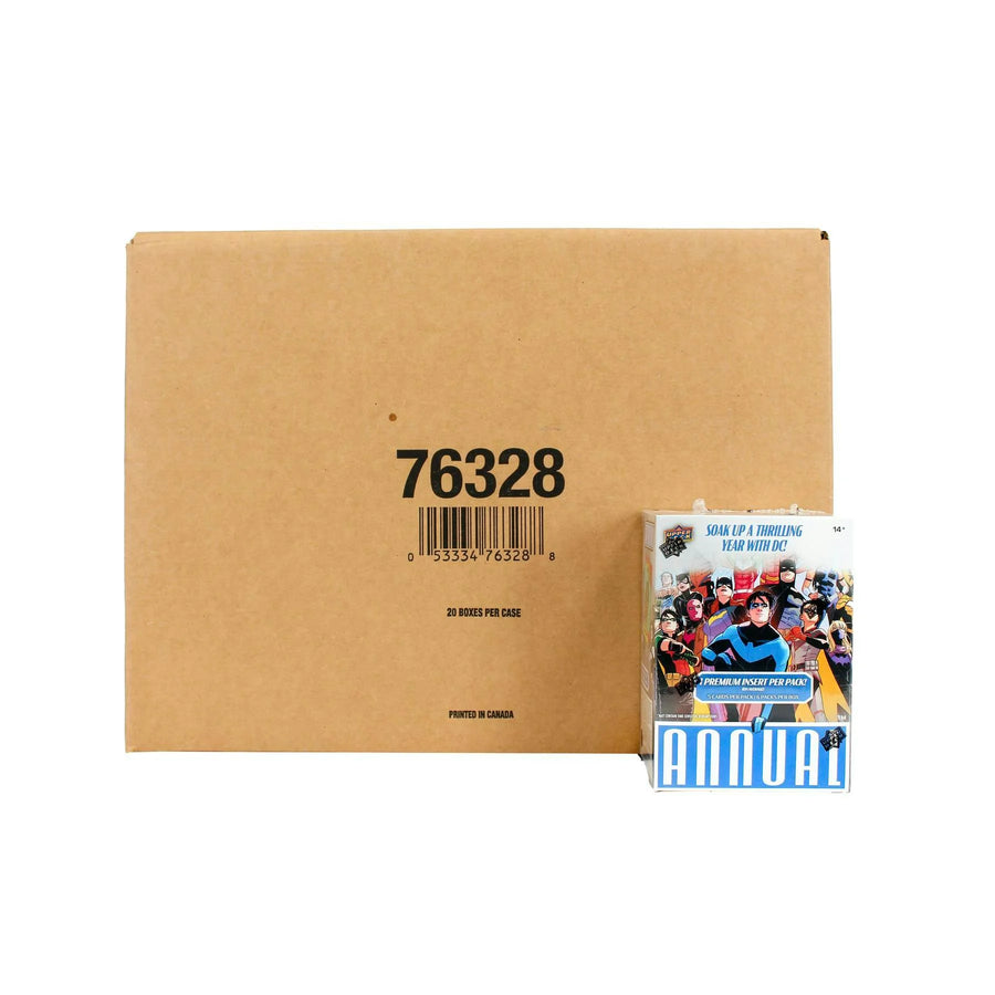DRAFT - Upper Deck DC Annual 2023/24 Blaster 20-Box Case | Factory Sealed