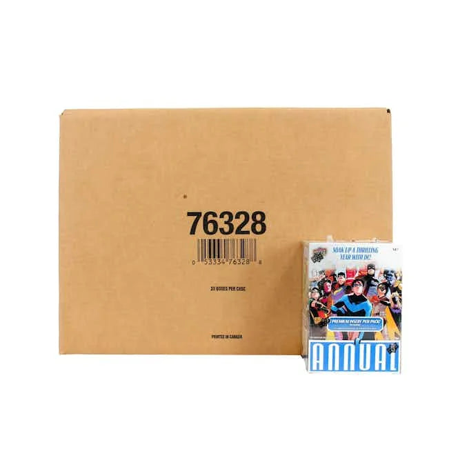 DRAFT - Upper Deck DC Annual 2023/24 Blaster 20-Box Case | Factory Sealed