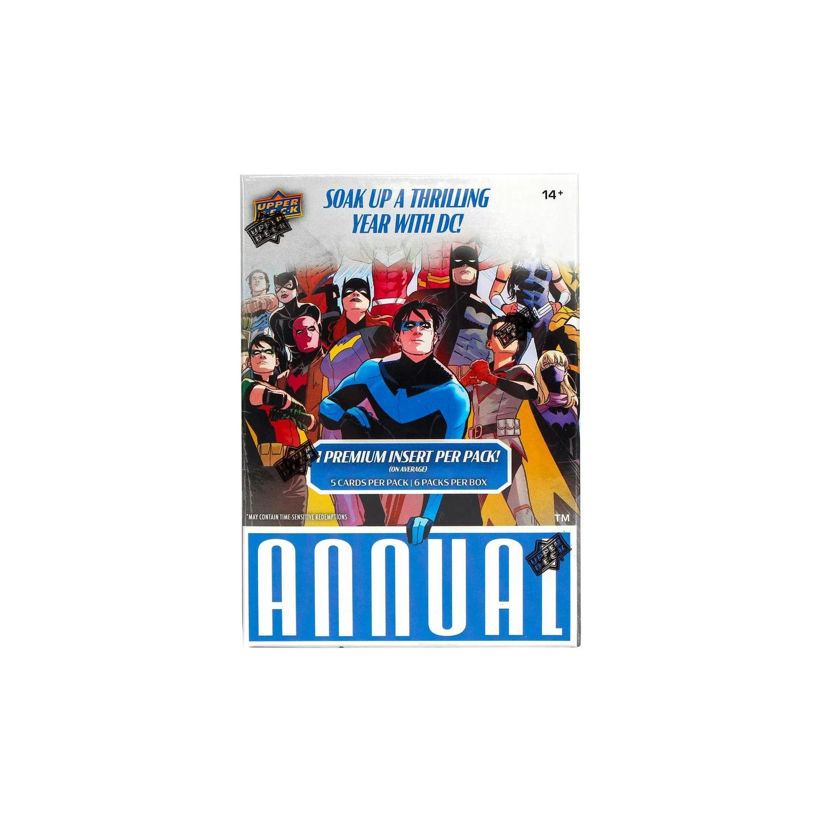 DRAFT - Upper Deck DC Annual 2023/24 Blaster 20-Box Case | Factory Sealed