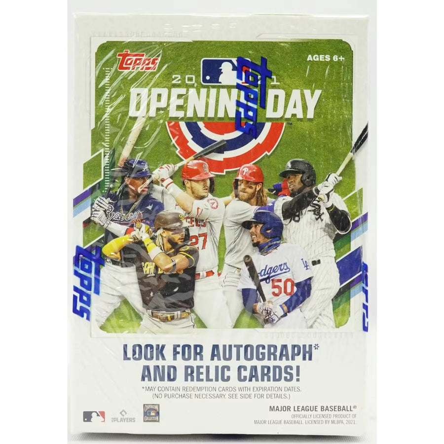 2021 Topps Opening Day Baseball Blaster Box