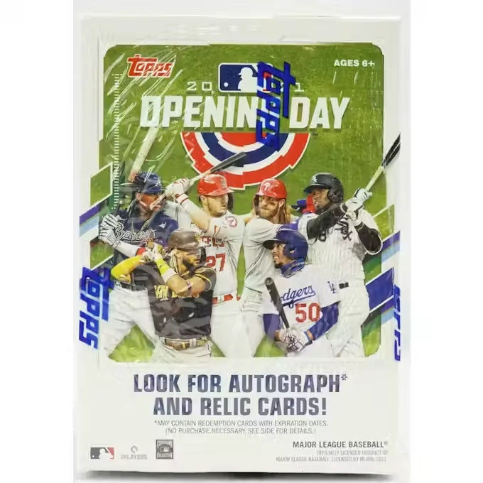 2021 Topps Opening Day Baseball Blaster Box