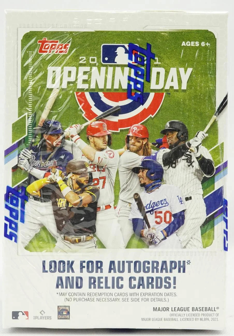 2021 Topps Opening Day Baseball Blaster Box