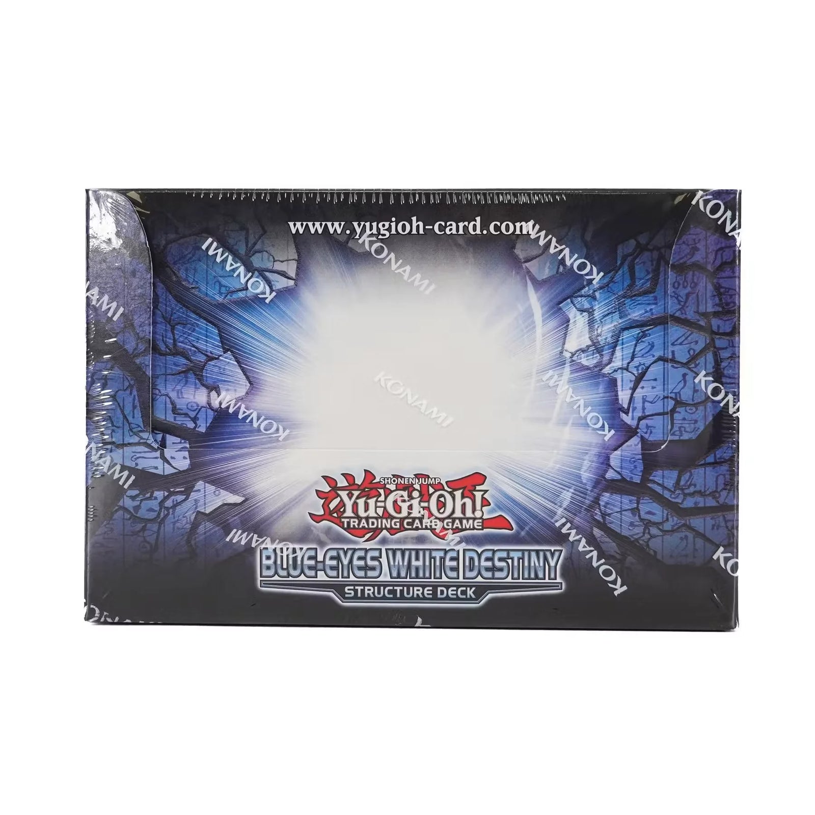 Yu-Gi-Oh Blue-Eyes White Destiny Structure Deck 12-Box Case (Ships Sealed Only) - D