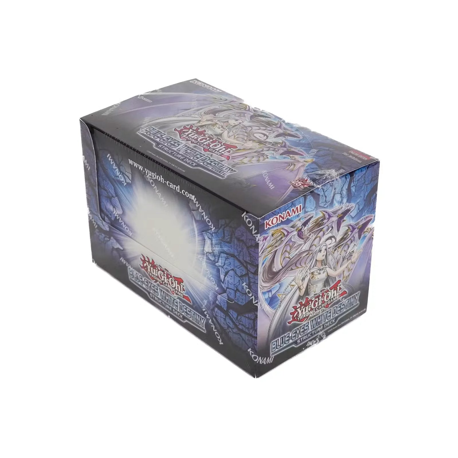 Yu-Gi-Oh Blue-Eyes White Destiny Structure Deck 12-Box Case (Ships Sealed Only) - D