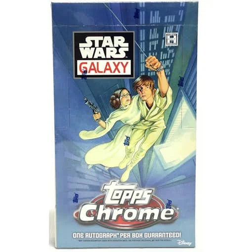 2021 Topps Star Wars Chrome Galaxy Hobby Box (Ships Sealed Only)