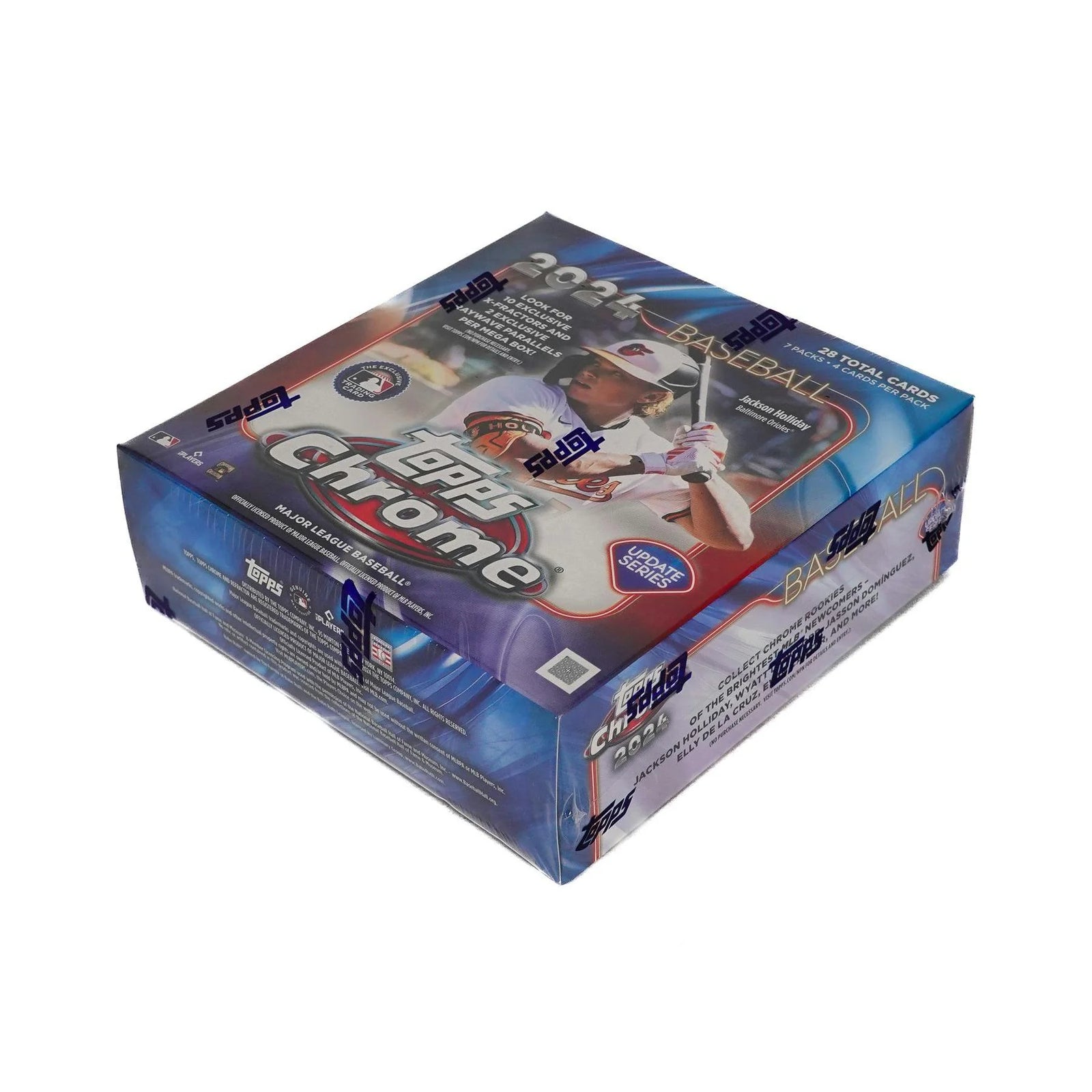 DRAFT - Just In 2024 Topps Chrome Update Series Baseball Mega Box