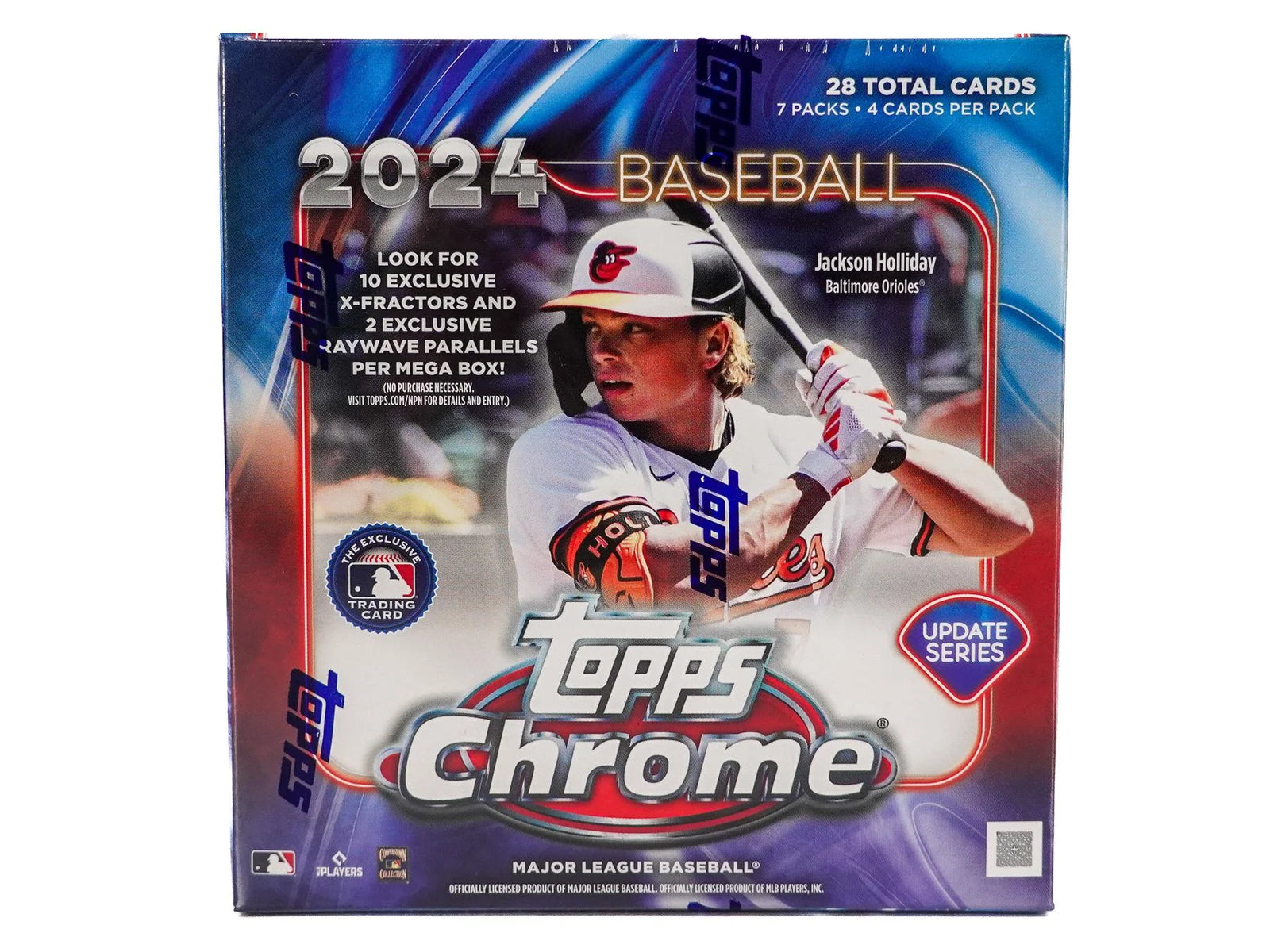 DRAFT - Just In 2024 Topps Chrome Update Series Baseball Mega Box