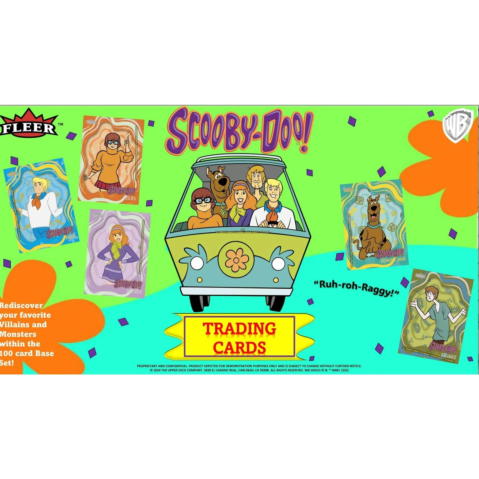 DRAFT - 2025 Upper Deck Fleer Scooby-Doo Trading Cards Hobby Box