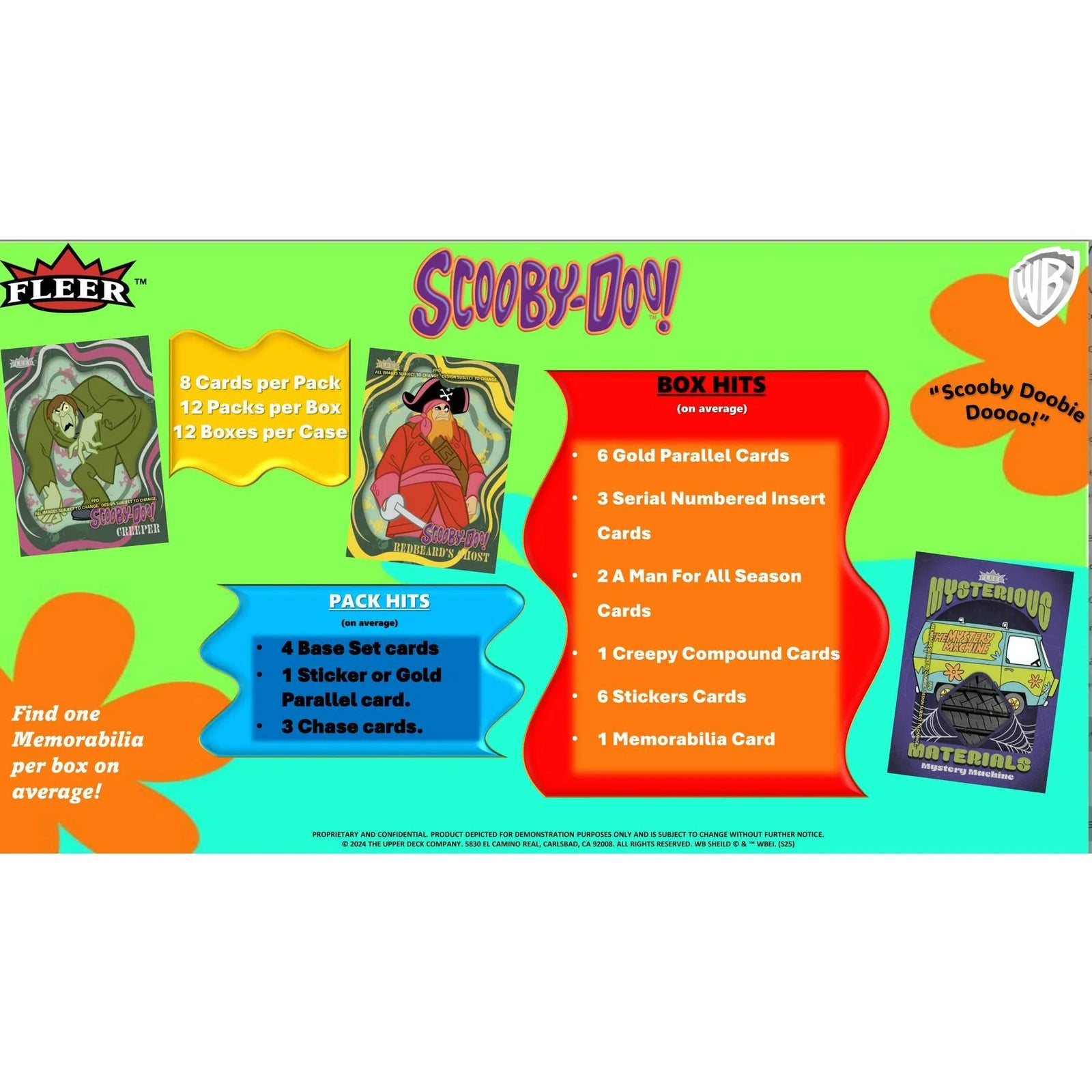 DRAFT - 2025 Upper Deck Fleer Scooby-Doo Trading Cards Hobby Box
