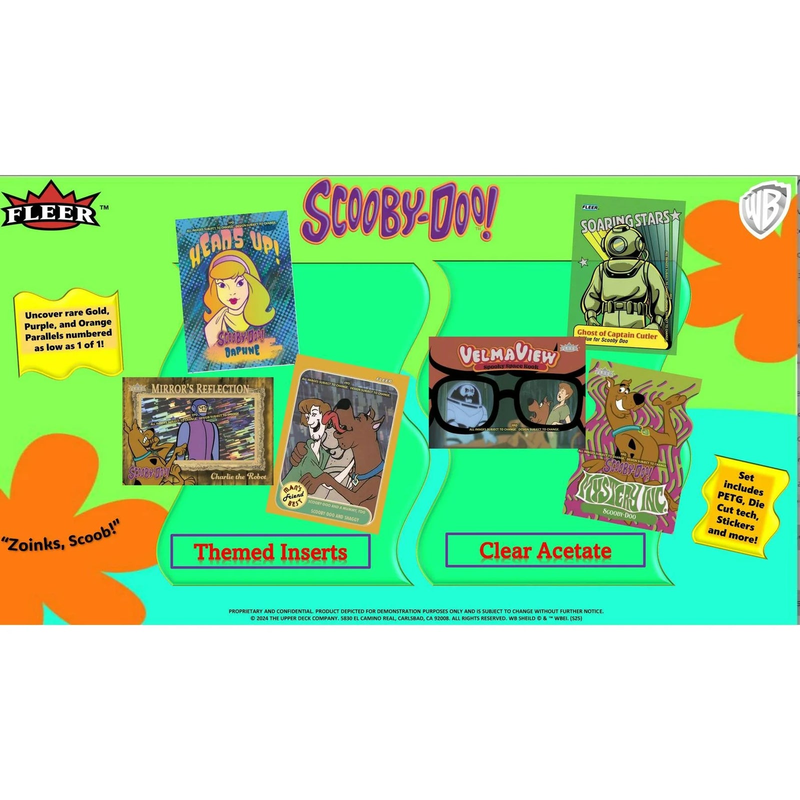 DRAFT - 2025 Upper Deck Fleer Scooby-Doo Trading Cards Hobby Box