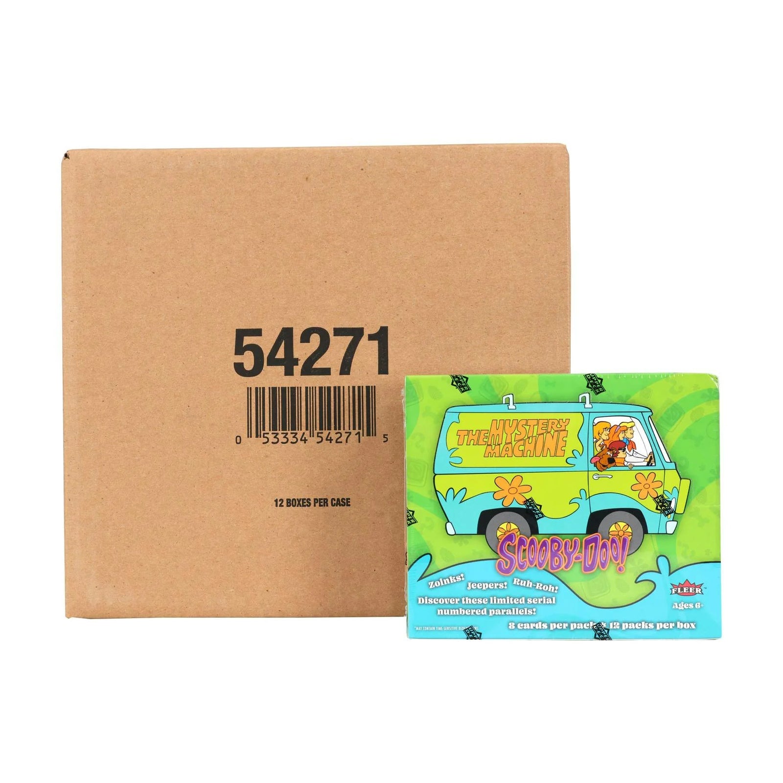 DRAFT - 2025 Upper Deck Fleer Scooby Doo Trading Cards | Hobby 12-Box Case