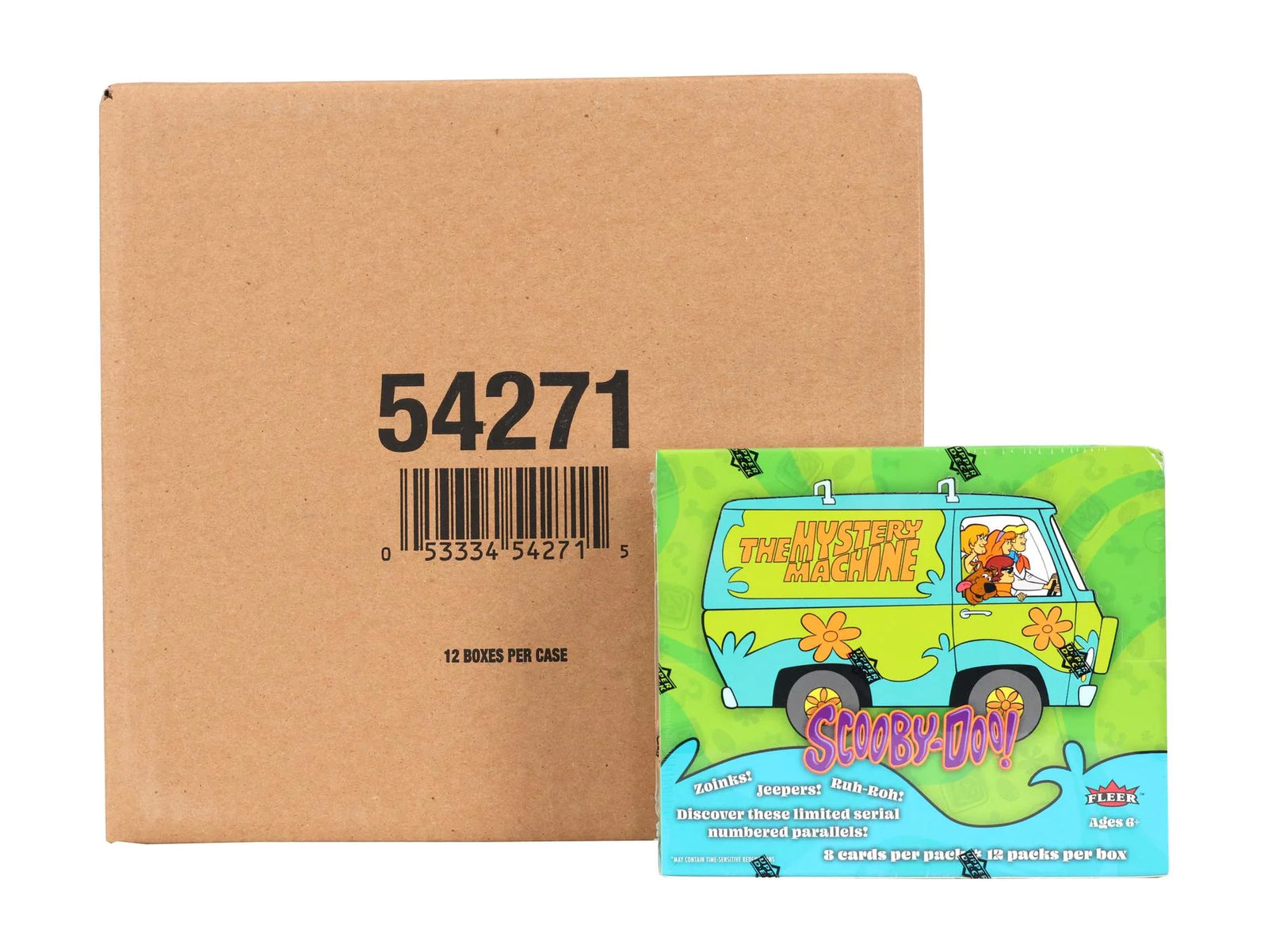 DRAFT - 2025 Upper Deck Fleer Scooby Doo Trading Cards | Hobby 12-Box Case