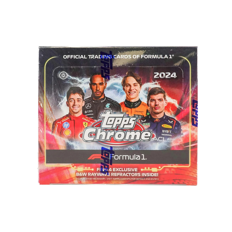 DRAFT - 2024 Topps Chrome F1 Qualifying Lap Hobby Box