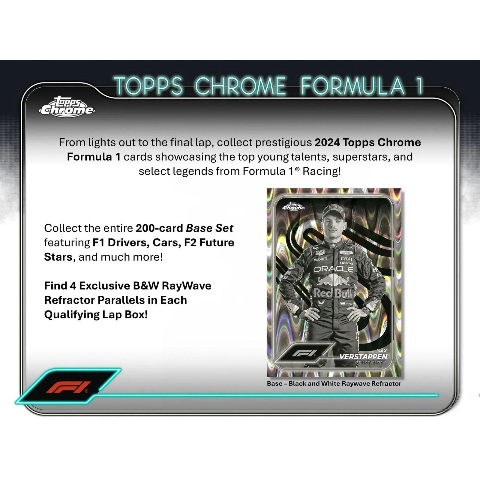 DRAFT - 2024 Topps Chrome F1 Qualifying Lap Hobby Box