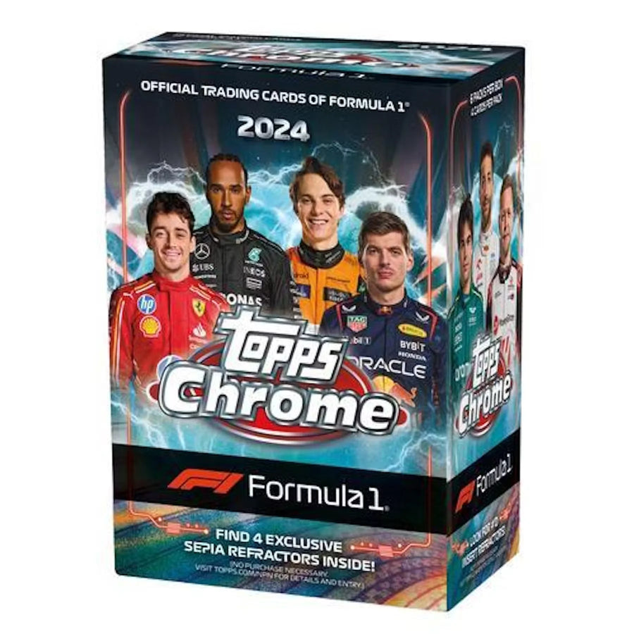 2024 Topps Chrome F1 Formula 1 Blaster 40-Box Case