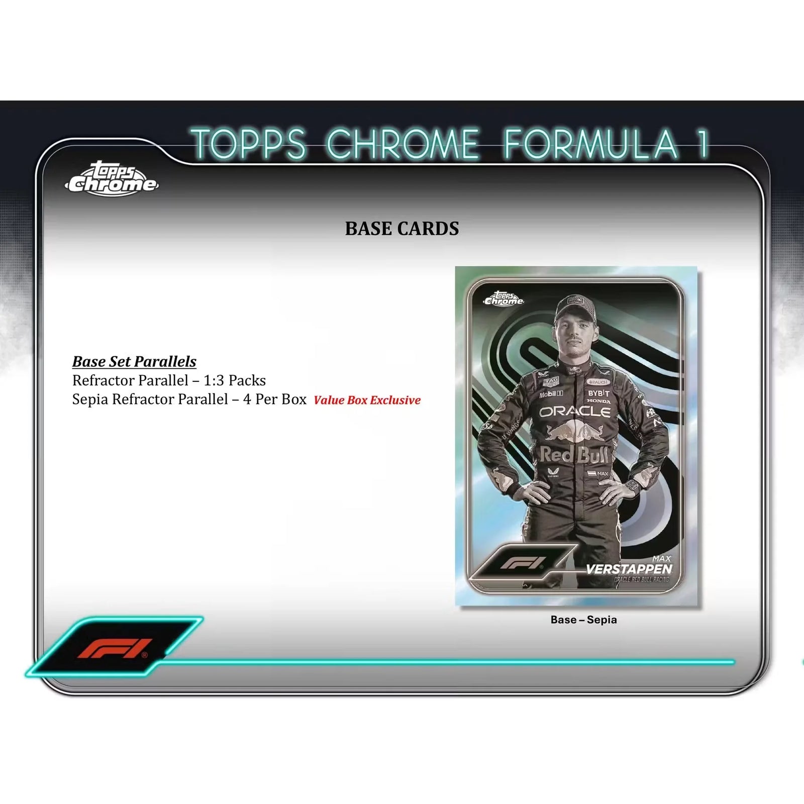 2024 Topps Chrome F1 Formula 1 Blaster 40-Box Case