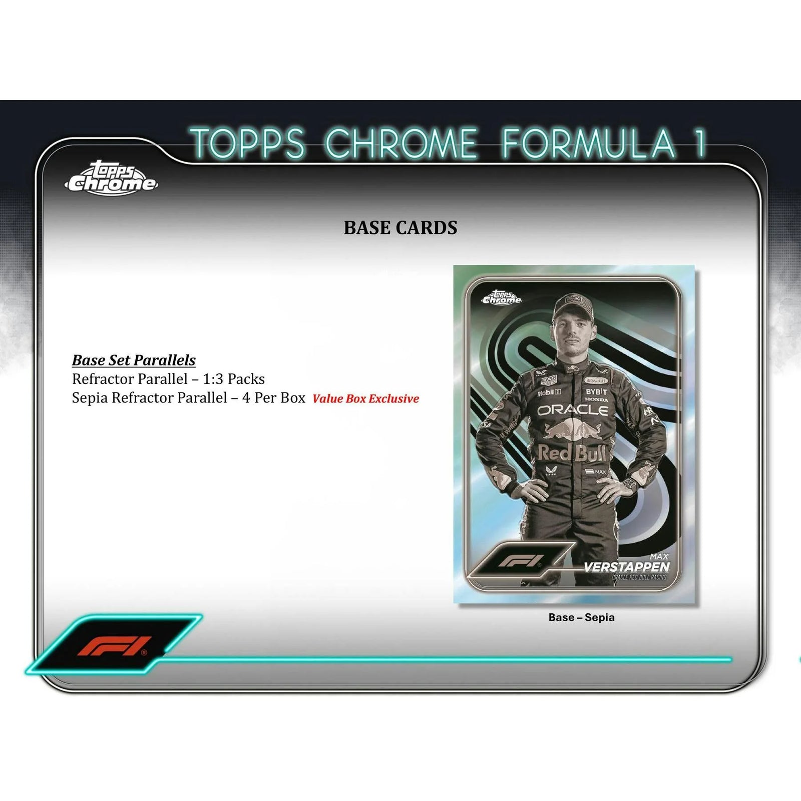 DRAFT - 2024 Topps Chrome F1 Formula 1 Blaster Box | dacardworld:BV0Y0ZS4IJ