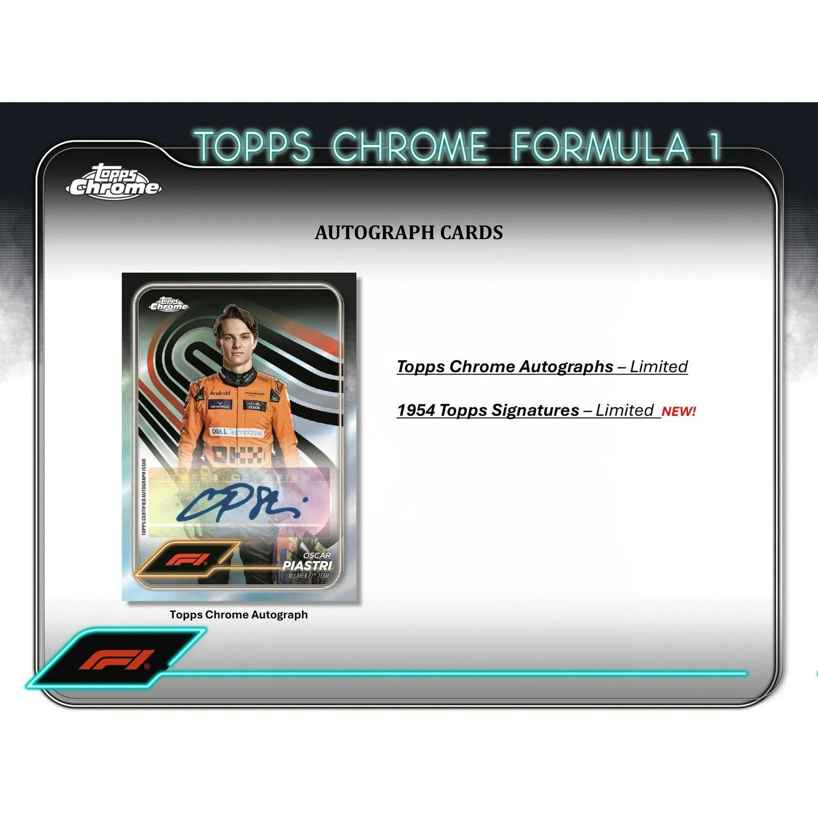 DRAFT - 2024 Topps Chrome F1 Formula 1 Blaster Box | dacardworld:BV0Y0ZS4IJ