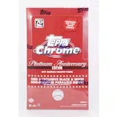 2021 Topps Chrome Platinum Anniversary Baseball Hobby Lite Box