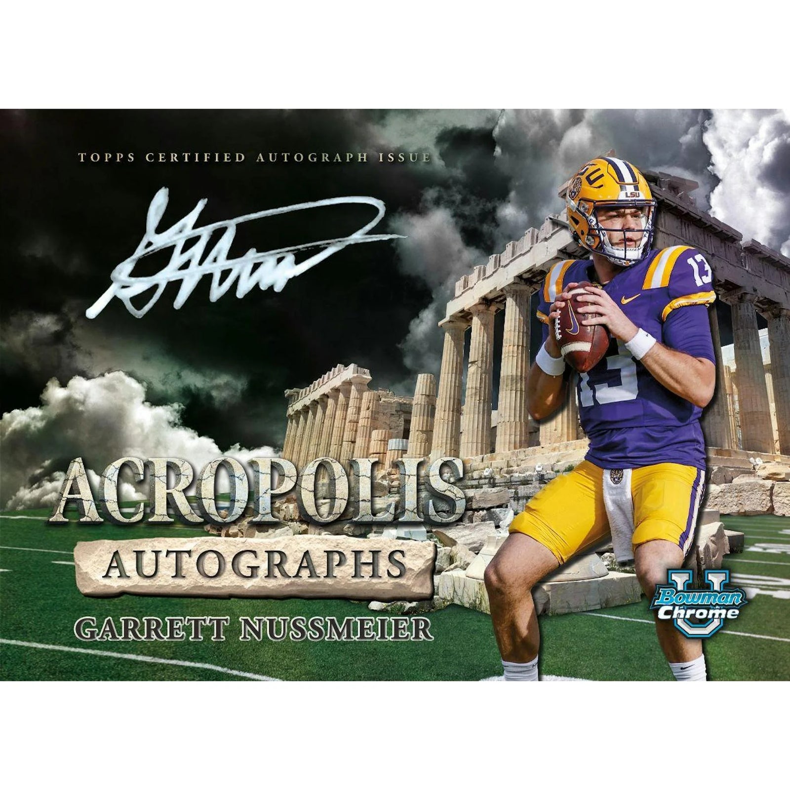 DRAFT - New 2024 Bowman University Chrome Football Blaster 40-Box Case