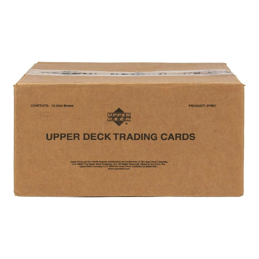 DRAFT - Just In 2001 Upper Deck Golf Retail 12-Box Case - Tiger Woods Rookie!