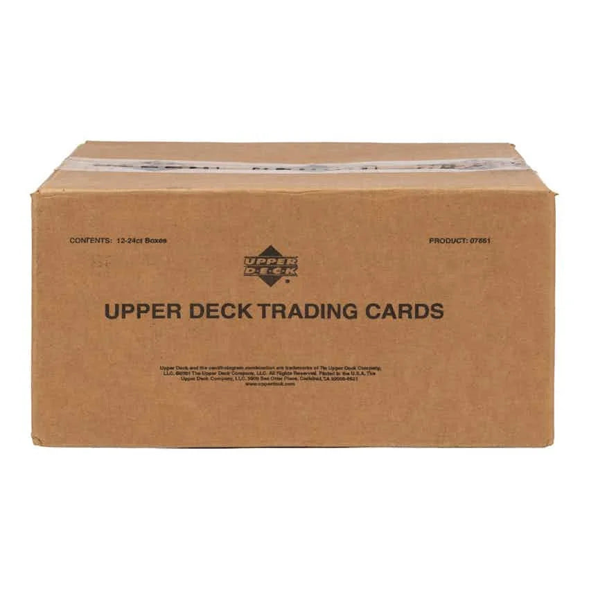 DRAFT - Just In 2001 Upper Deck Golf Retail 12-Box Case - Tiger Woods Rookie!