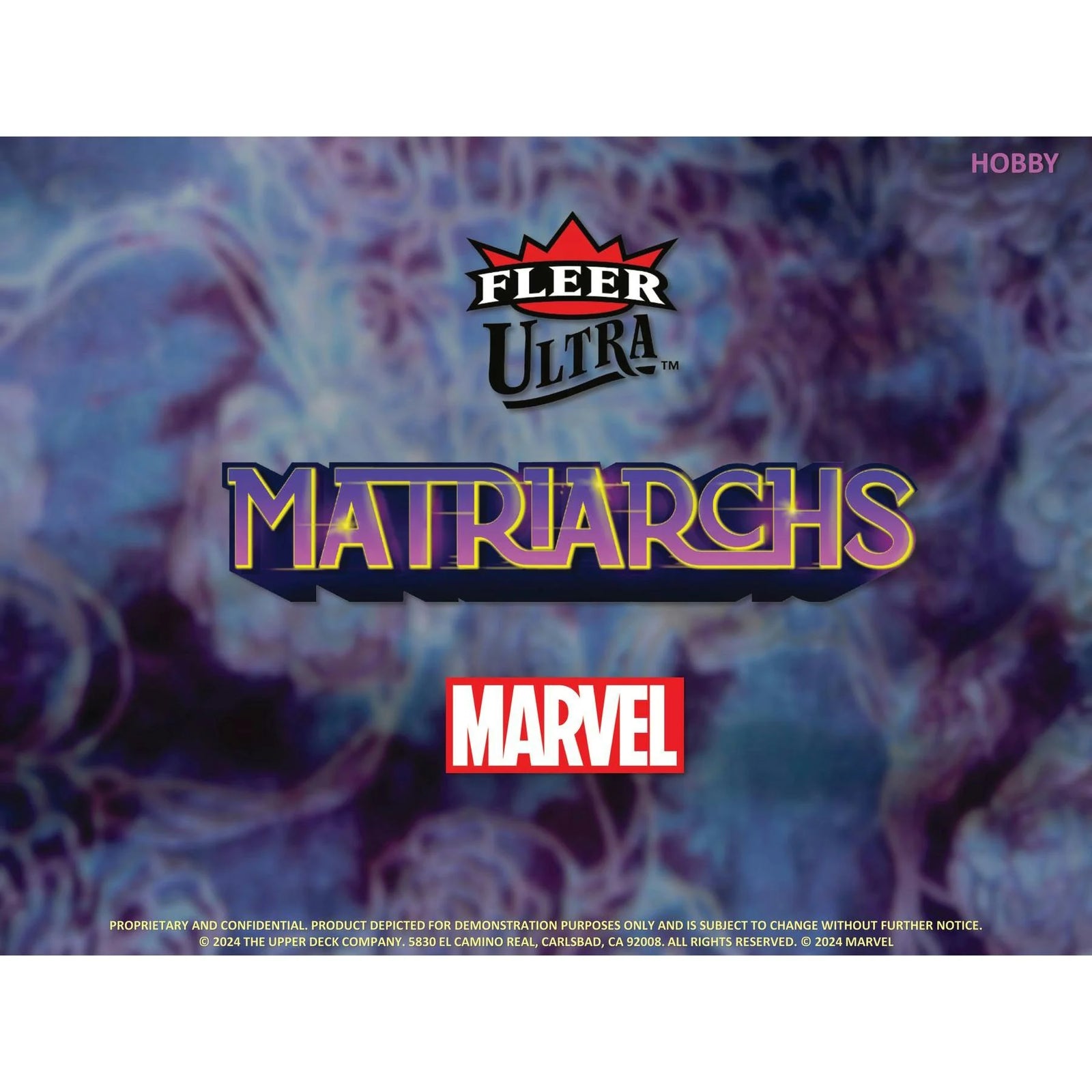 DRAFT - 2024 Upper Deck Fleer Ultra Matriarchs of Marvel Hobby Box