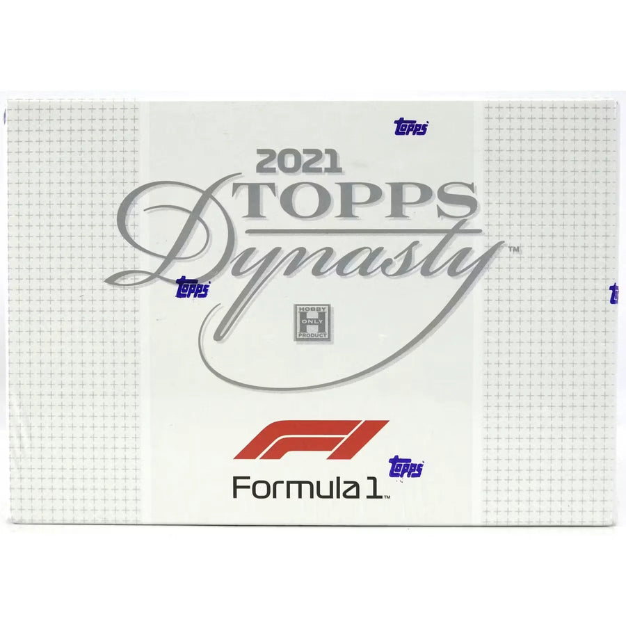 2021 Topps Dynasty Formula 1 Hobby Box | Autographed Relic Cards (Ships Sealed Only)