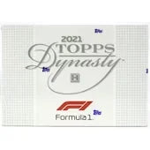 2021 Topps Dynasty Formula 1 Hobby Box | Autographed Relic Cards (Ships Sealed Only)