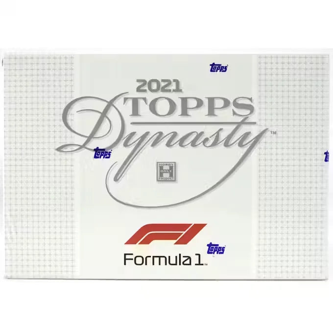 2021 Topps Dynasty Formula 1 Hobby Box | Autographed Relic Cards (Ships Sealed Only)