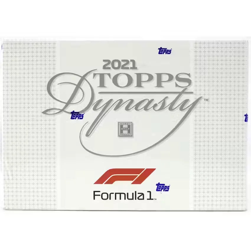 2021 Topps Dynasty Formula 1 Hobby Box | Autographed Relic Cards (Ships Sealed Only)