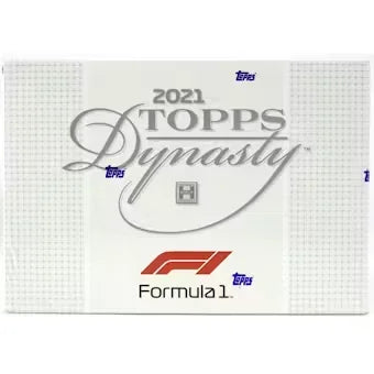 2021 Topps Dynasty Formula 1 Hobby Box | Autographed Relic Cards (Ships Sealed Only)